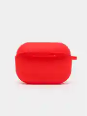 Красный силиконовый чехол для наушников Apple Airpods Pro, Airpods