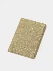 Золотой картхолдер, блестящая обложка