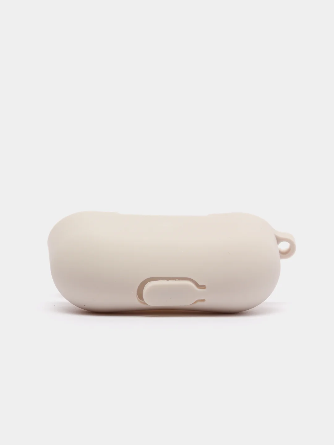 Серебряный силиконовый чехол для наушников Apple Airpods Pro, Airpods