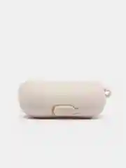Серебряный силиконовый чехол для наушников Apple Airpods Pro, Airpods