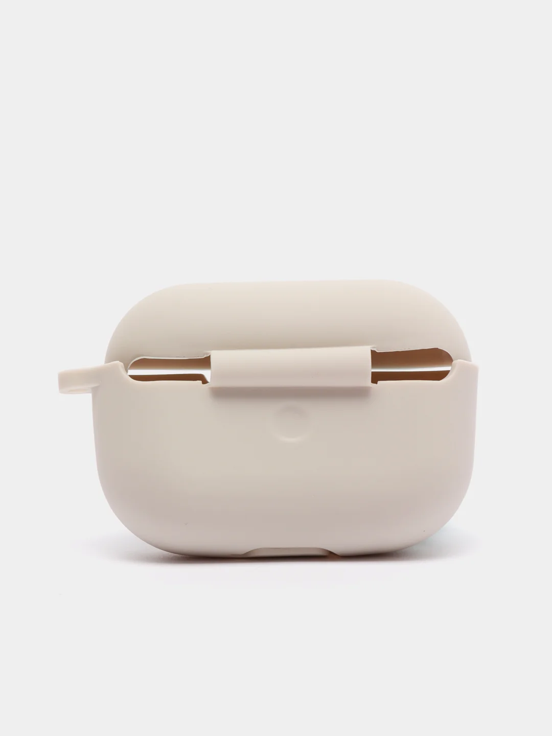 Серебряный силиконовый чехол для наушников Apple Airpods Pro, Airpods
