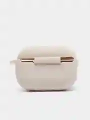 Серебряный силиконовый чехол для наушников Apple Airpods Pro, Airpods