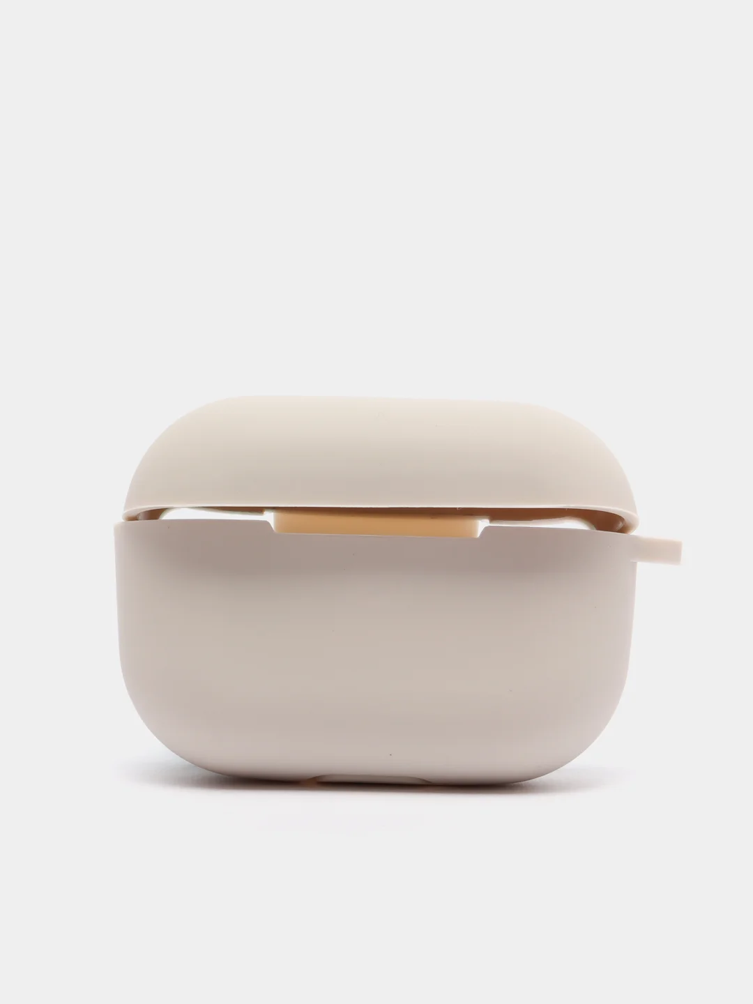 Серебряный силиконовый чехол для наушников Apple Airpods Pro, Airpods
