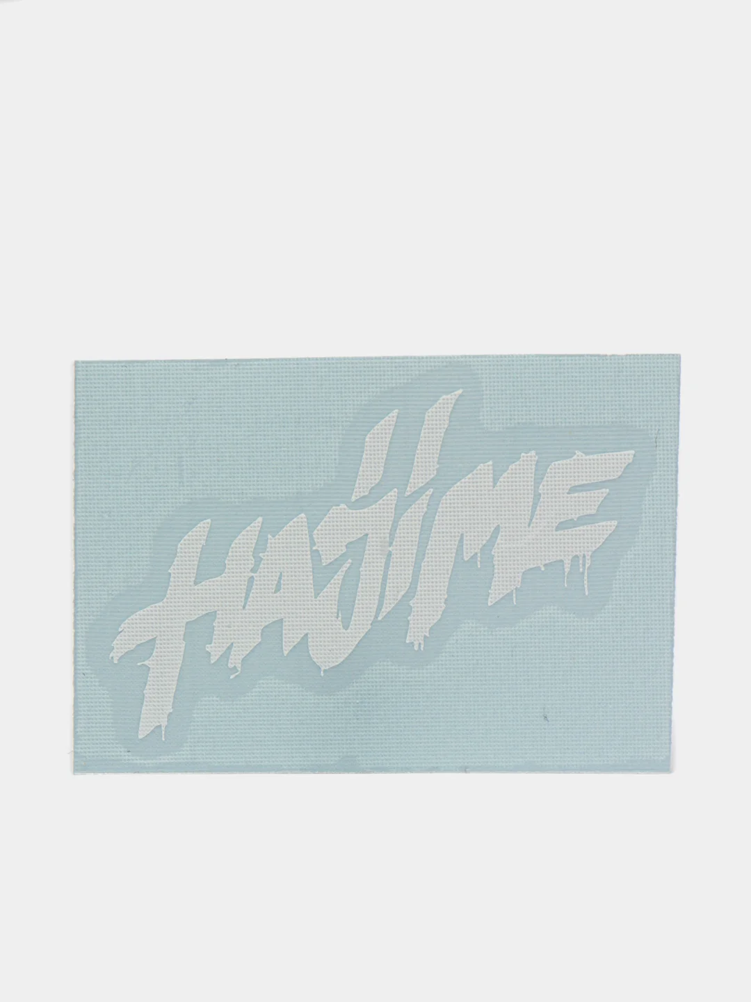 Наклейка на телефон "HAJIME" 5х3,3см