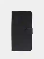 Черный кожаный (PU) чехол книжка Xiaomi Redmi 9T ( Редми 9Т )