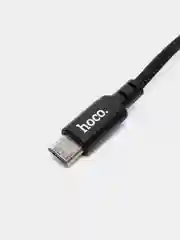 Черный кабель для зарядки Micro-USB Hoco X14, ЗАРЯДНЫЙ кабель 2 М