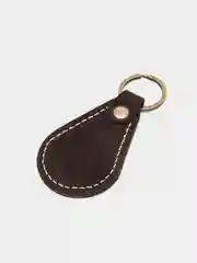 Брелок для ключа кожаный, трёхслойный, с логотипом