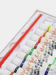 Краски акриловые 12 цветов