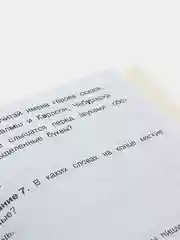 Книга с тестами по русскому языку, 80 страниц