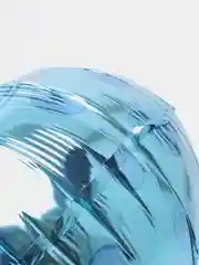 Синий фольгированный воздушный шар 1-й День рождения