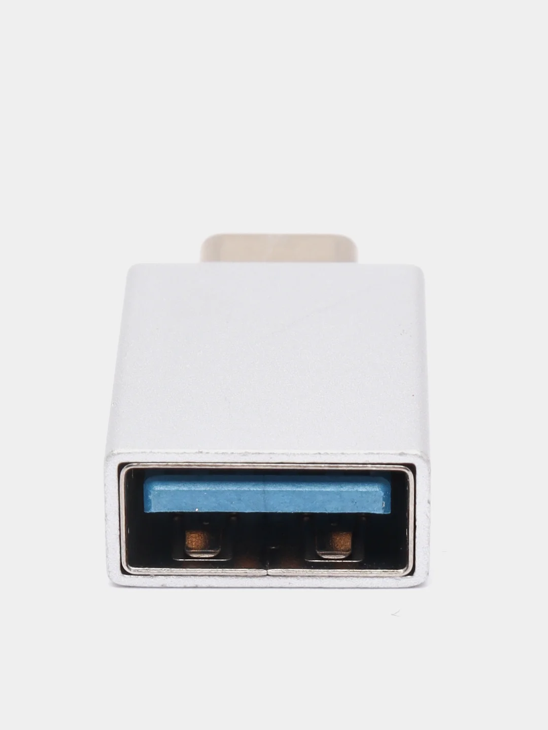 Серый otg-переходник с Type-C на USB