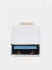 Серый otg-переходник с Type-C на USB
