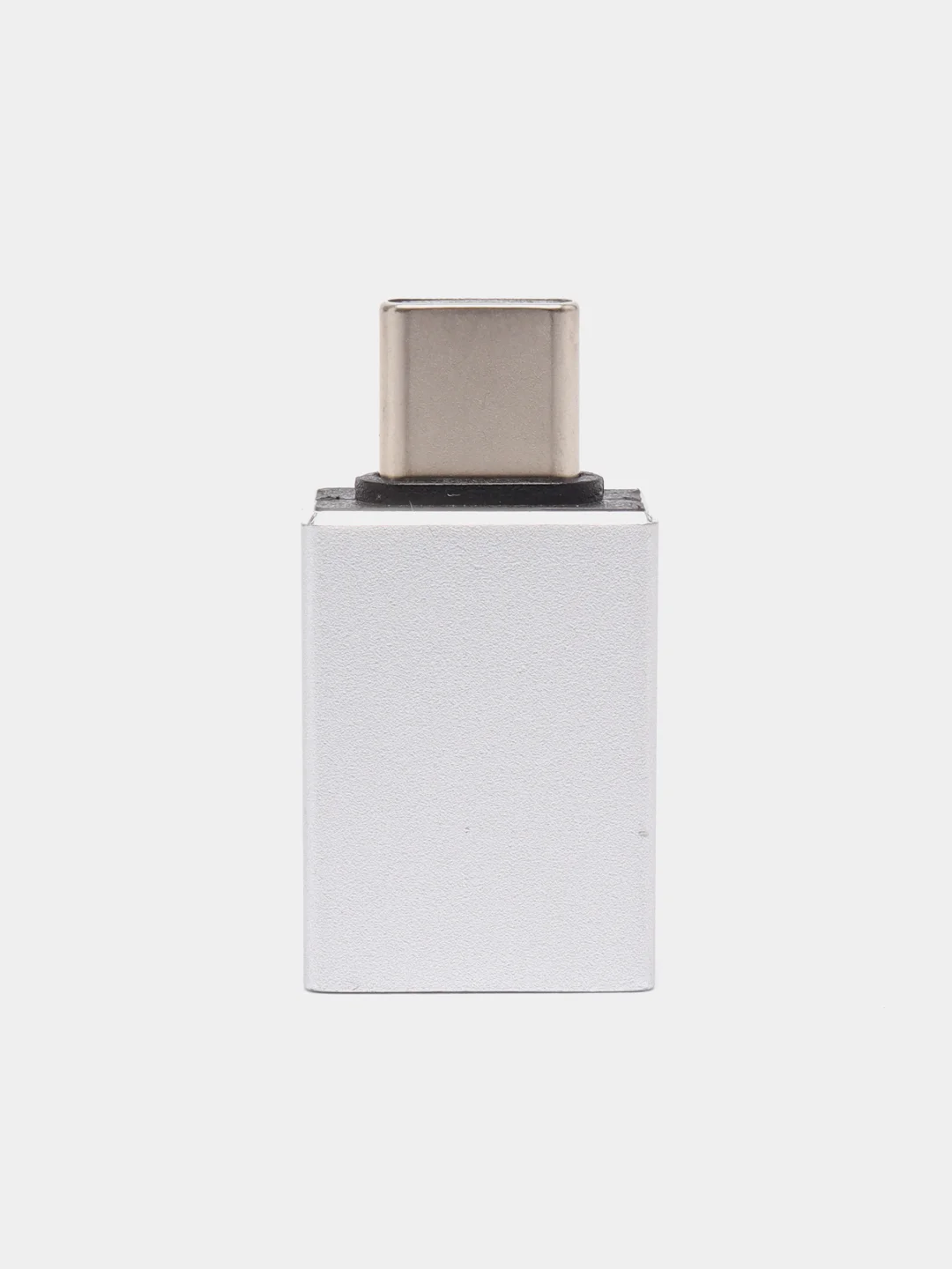 Серый otg-переходник с Type-C на USB