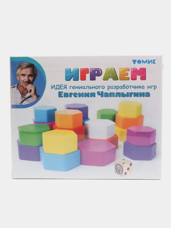 Настольный логический игровой набор "Учимся играя. Играем" 25 деталей, ТОМИК