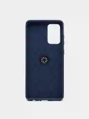Темно-синий чехол для Samsung A72 с кольцом