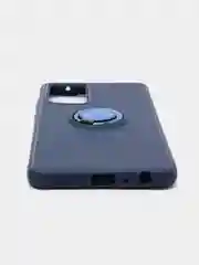 Темно-синий чехол для Samsung A72 с кольцом