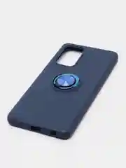 Темно-синий чехол для Samsung A72 с кольцом