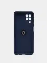 Темно-синий чехол для Samsung A22 4G/ M22 с кольцом