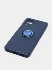 Темно-синий чехол для Samsung A22 4G/ M22 с кольцом