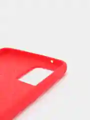 Красный чехол для Samsung A72 с кольцом