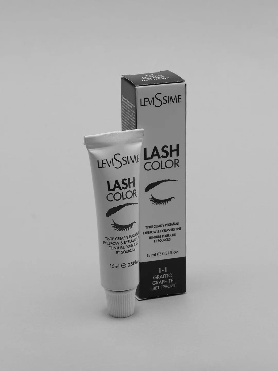 Краска для бровей и ресниц Levissime профессиональная