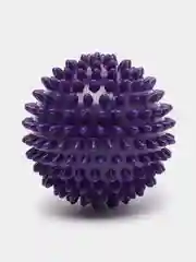 Фиолетовый мяч массажный, с шипами, для проработки мышц