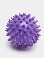 Сиреневый мяч массажный, с шипами, для проработки мышц