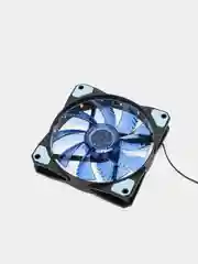 Синий кулер с LED подсветкой для компьютера