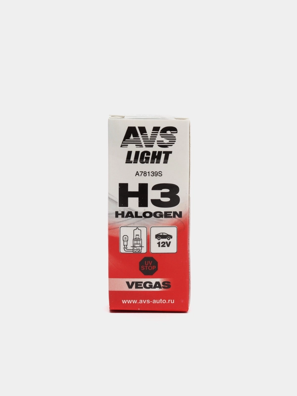 Лампа галогенная AVS Vegas H1, H3, H4, H7 12V, 55W