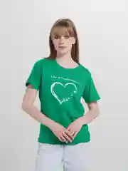 Зеленый футболка женская, оверсайз, с принтом "I Am A Simple Woman", хлопок