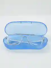 Серебряный очки антибликовые с имиджевой оправой