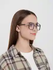 Черный очки антибликовые с имиджевой оправой