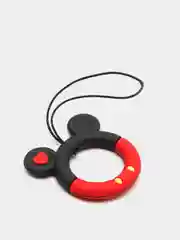Пастельно-коралловый чехол для беспроводных наушников AirPods 1/2, с карабином, силиконовый