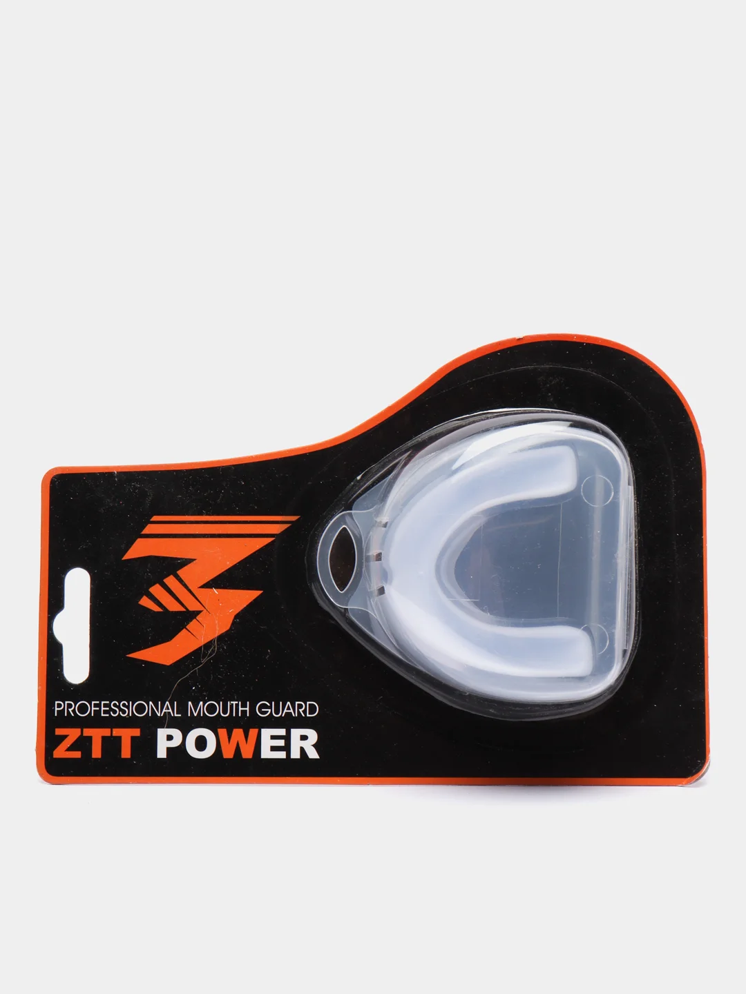 Черный капа боксерская одночелюстная ZTT POWER: MG-006