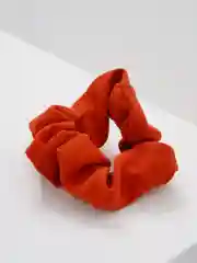 Красный объемная тканевая резинка