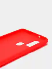 Красный чехол Samsung Galaxy A21s, Самсунг Галакси А21с силиконовый