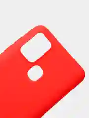 Красный чехол Samsung Galaxy A21s, Самсунг Галакси А21с силиконовый