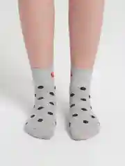 Серый носки женские
