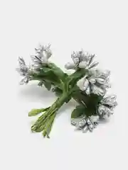 Серебряный тычинки сахарные для цветов