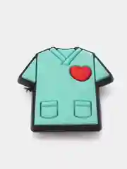 Зеленый джибитсы / Украшение для обуви(Сабо) и браслета Джиббитс "Медицина"