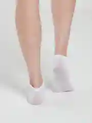 Белый укорченные женские носки