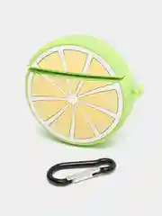 Желтый чехол для Apple AirPods 1/2 Фрукты, 2 вида