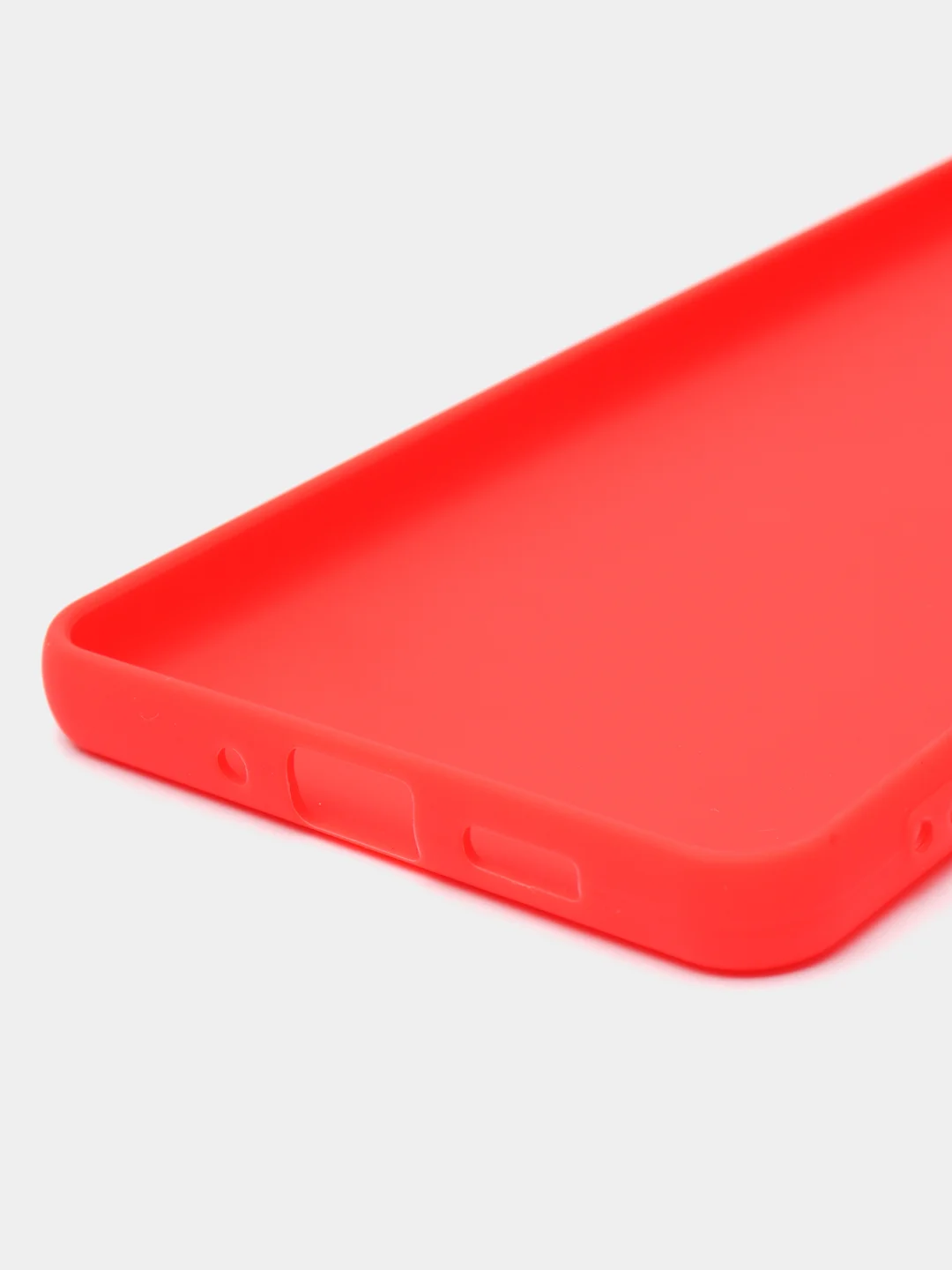 Красный чехол для Samsung A23 / A53 / A73, силиконовый, 6 цветов