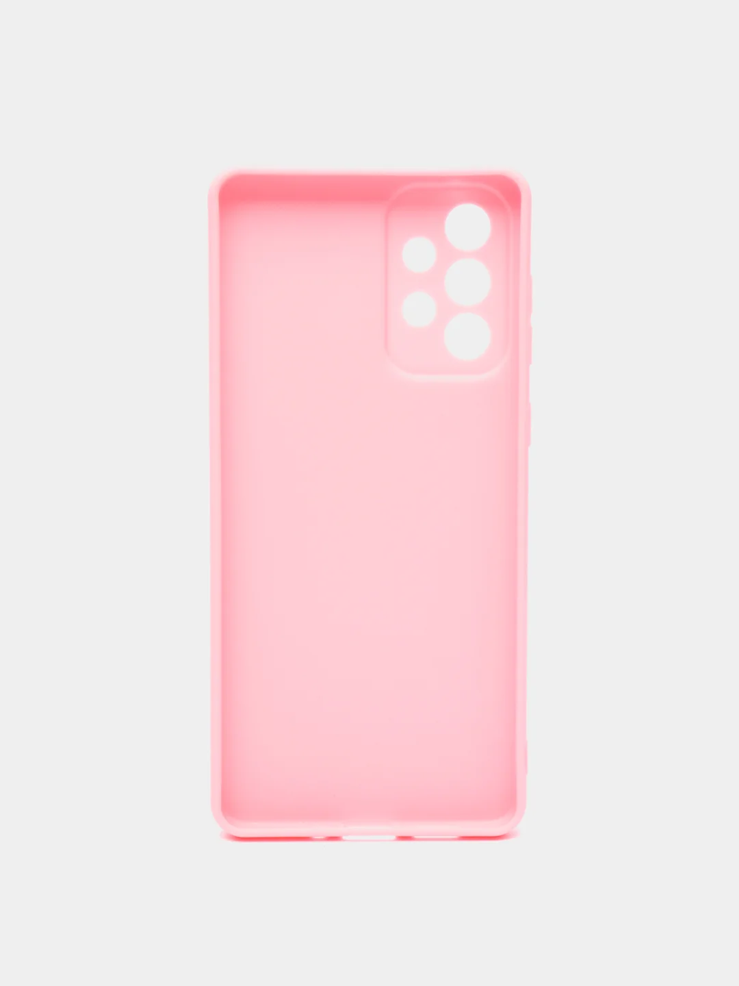 Розовый чехол для Samsung A23 / A53 / A73, силиконовый, 6 цветов