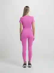 Фуксия костюм спортивный женский, бесшовный