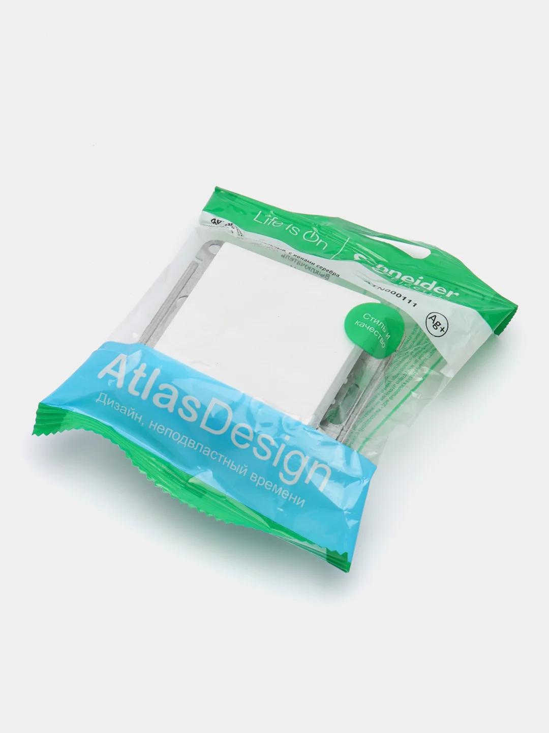 Выключатель одноклавишный Schneider Electric AtlasDesign, 10А, механизм, белый, ATN000111