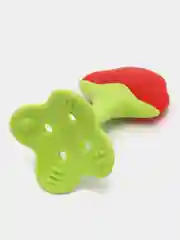 Красный прорезыватель грызунок силиконовый "Фрукт"