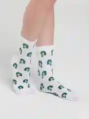 Носки с принтом "Брокколи"