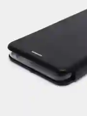 Черный чехол книжка Realme C15 / C25 / C25S Реалми С15 / С25 / С25С