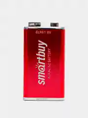 Батарейка крона 6LR61 Smartbuy Ultra, алкалиновая, 9V